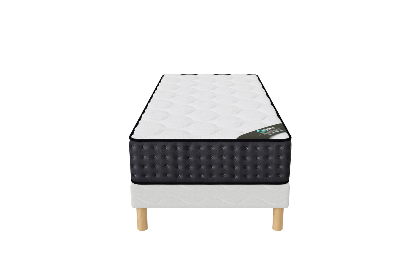 Ensemble COSMOS Sommier + Matelas Hauteur 26CM