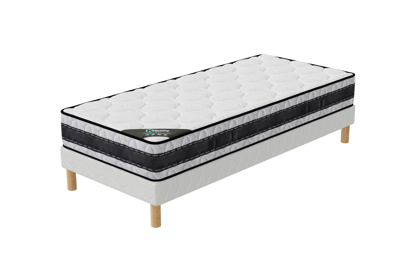Ensemble MEDICARE Sommier + Matelas Latex