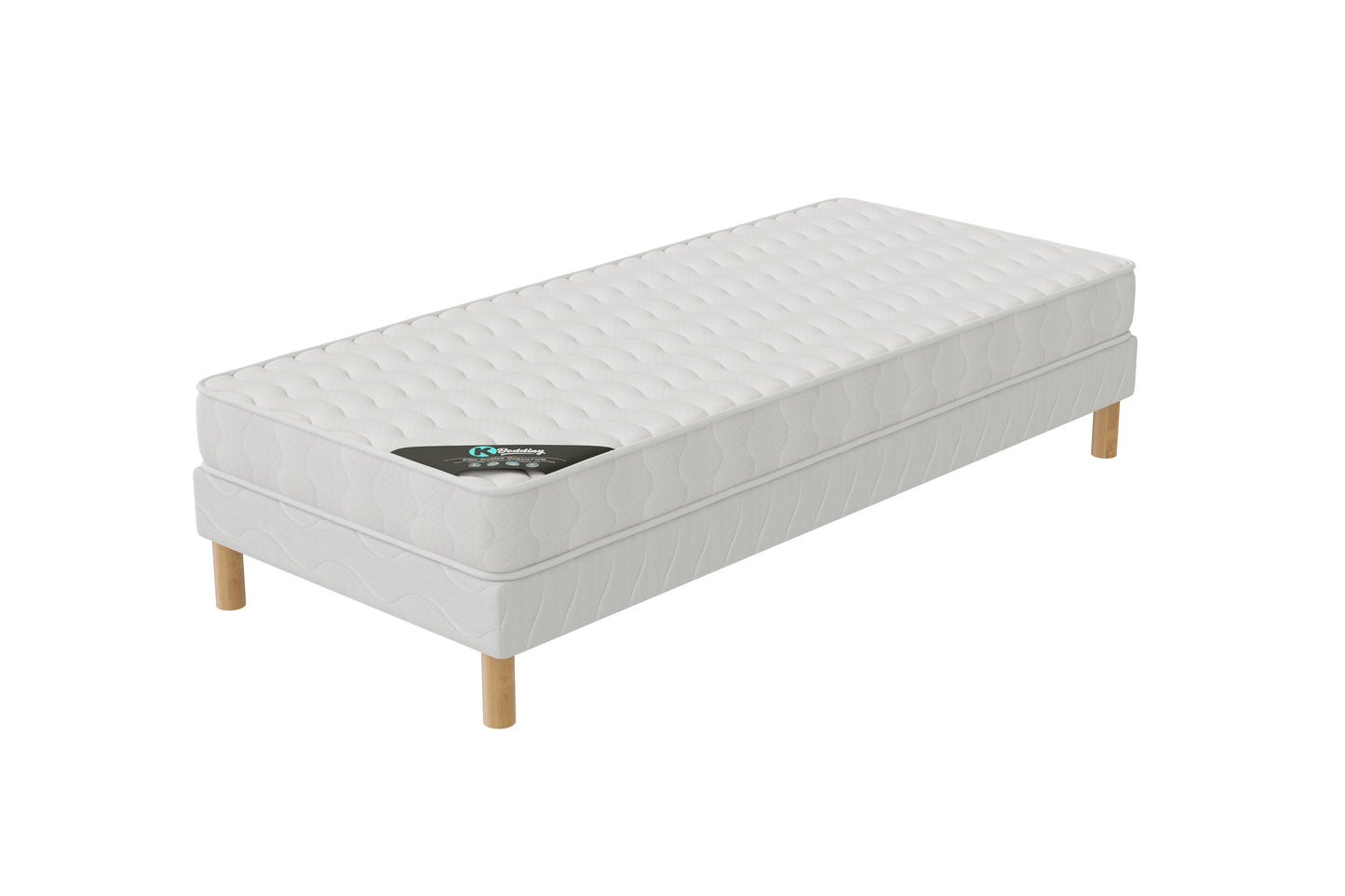 Ensemble CONFORT Sommier + Matelas Hauteur 15cm
