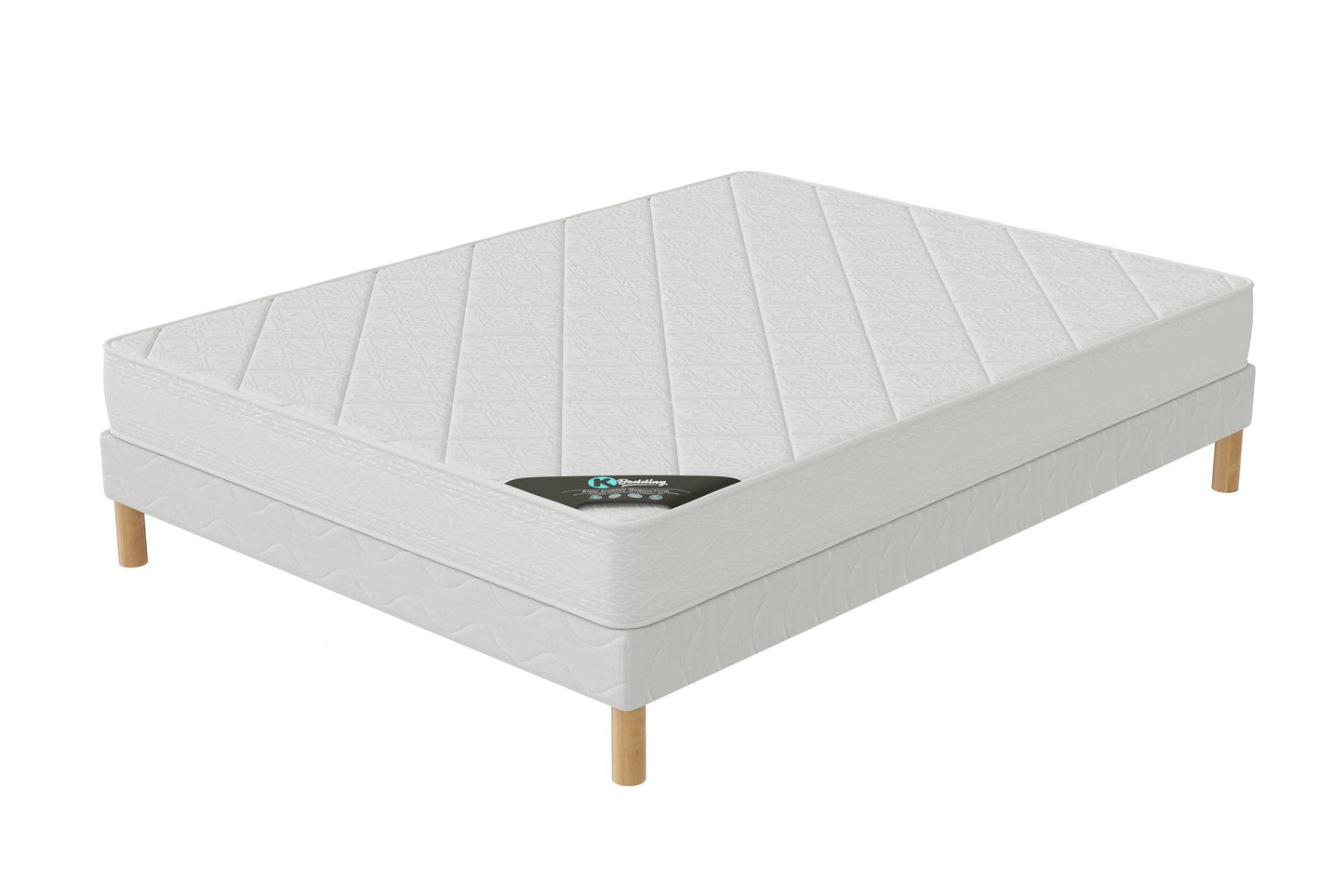 Ensemble SENSO Sommier + Matelas Hauteur 17cm