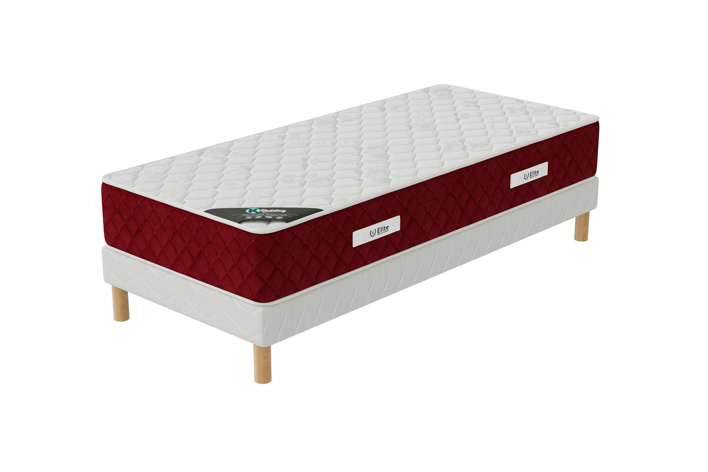 Ensemble ROSSO Sommier + Matelas Hauteur 25cm