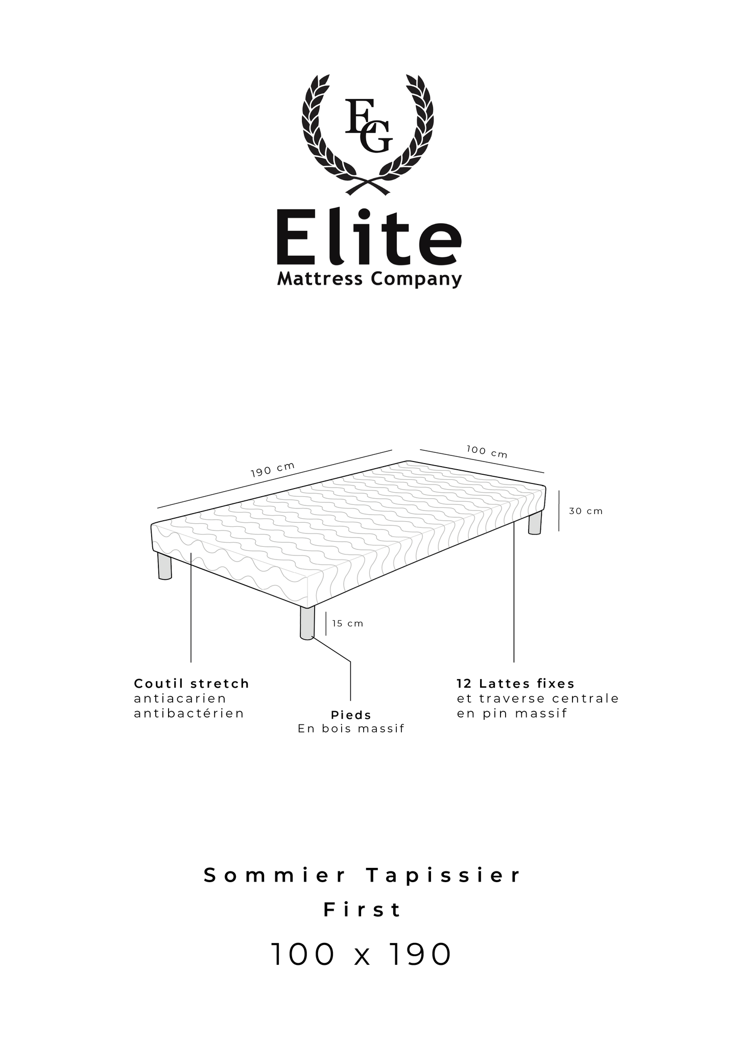 Sommier TAPISSIER FIRST