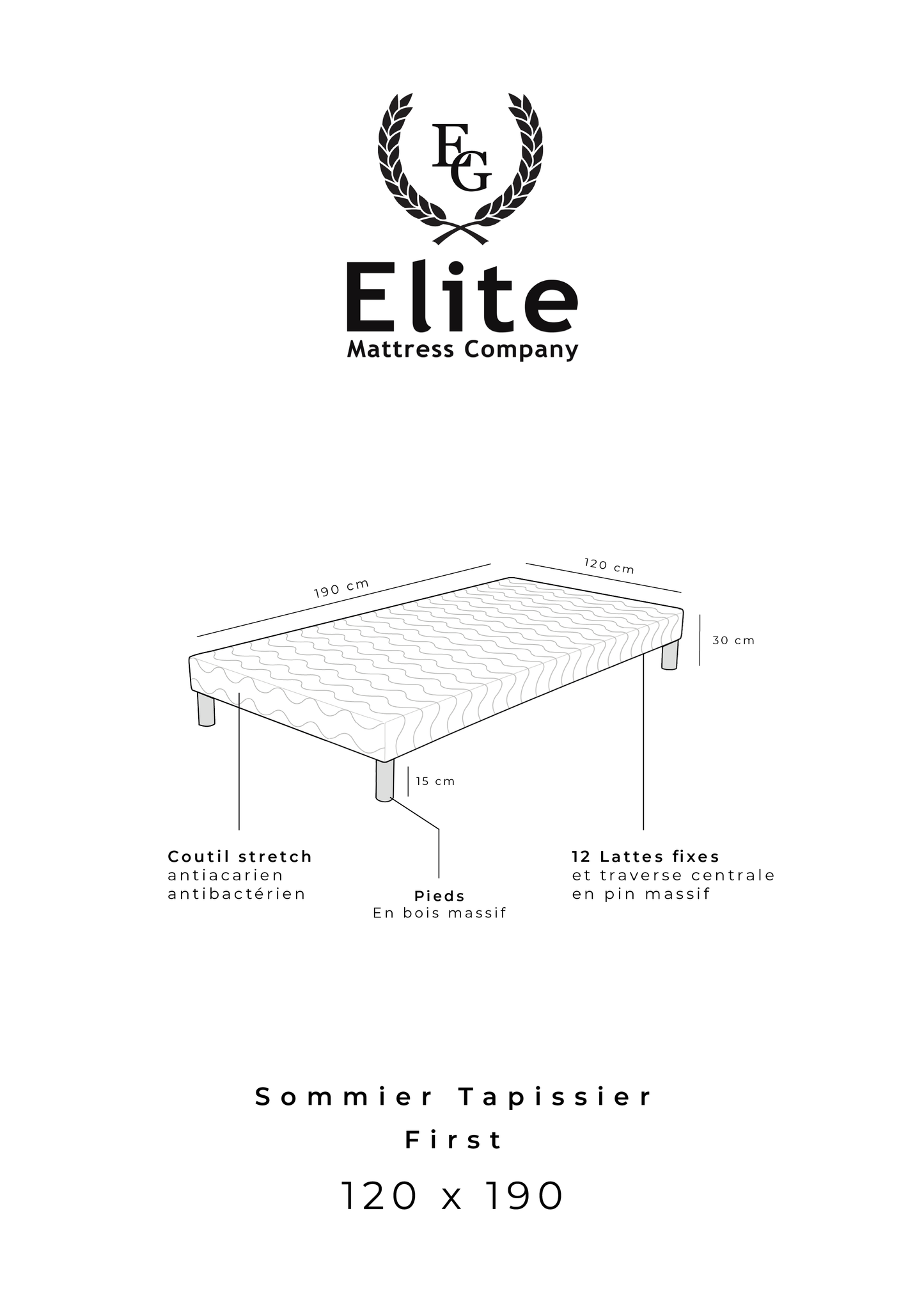 Sommier TAPISSIER FIRST
