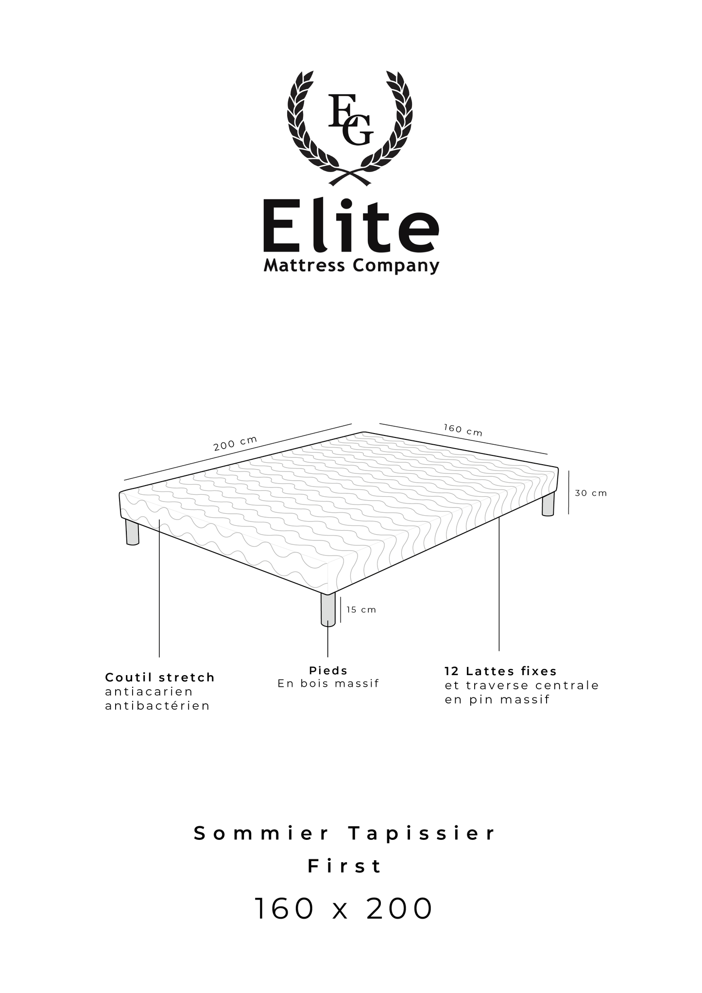 Sommier TAPISSIER FIRST