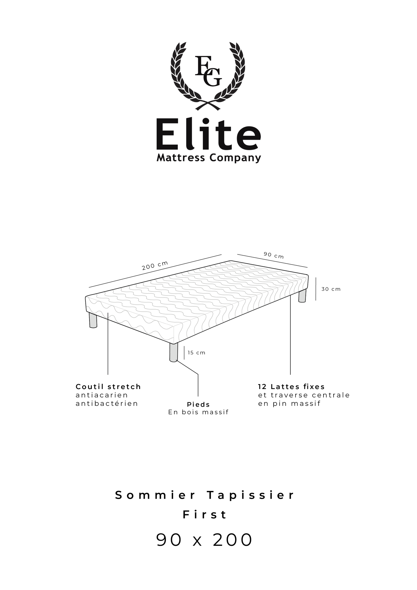 Sommier TAPISSIER FIRST