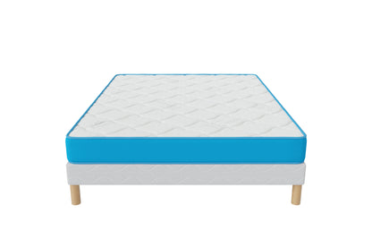 Ensemble FRESH MEMORY Sommier + Matelas 15cm