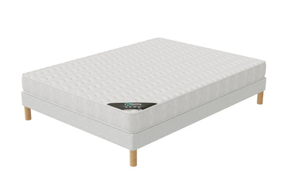 Ensemble CONFORT Sommier + Matelas Hauteur 15cm