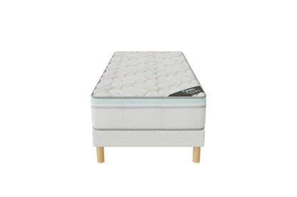Ensemble ALOE VERA Sommier + Matelas Hauteur 27cm
