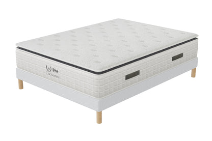 Ensemble sommier + matelas CACHEMIRE Hauteur 28cm